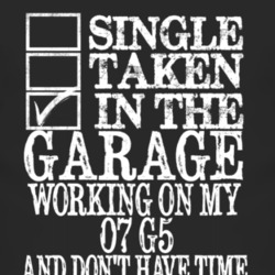 Single Taken In The Garage With 2007 Pontiac G5 T Shirt