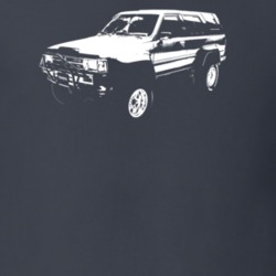 1989 4Runner SR5 Side View Dark Color T Shirt