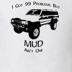 1989 4Runner SR5 Side View With Slogan Light Color T Shirt