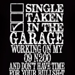 Single Taken In The Garage With 2009 Chevy N200 T Shirt