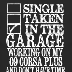 Single Taken In The Garage With 2009 Chevy Corsa Plus T Shirt