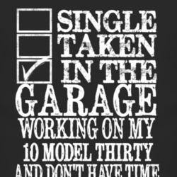 Single Taken In The Garage With 1910 Cadillac Model Thirty T Shirt
