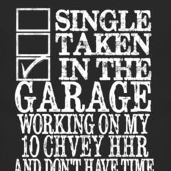 Single Taken In The Garage With 2010 Chevy HHR T Shirt