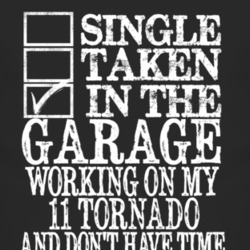 Single Taken In The Garage With 2011 Chevy Tornado T Shirt