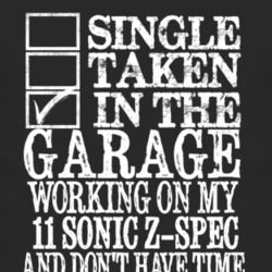 Single Taken In The Garage With 2011 Chevy Sonic Z-Spec T Shirt