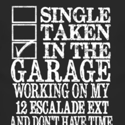 Single Taken In The Garage With 2012 Cadillac Escalade EXT T Shirt