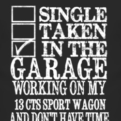 Single Taken In The Garage With 2013 Cadillac CTS Sport Wagon T Shirt
