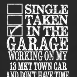 Single Taken In The Garage With 2013 Lincoln MKT Town Car T Shirt