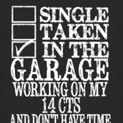 Single Taken In The Garage With 2014 Cadillac CTS T Shirt