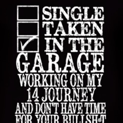 Single Taken In The Garage With 2014 Dodge Journey T Shirt