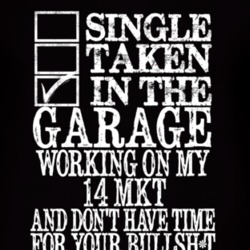 Single Taken In The Garage With 2014 Lincoln MKT T Shirt