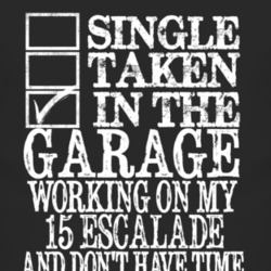 Single Taken In The Garage With 2015 Cadillac Escalade T Shirt