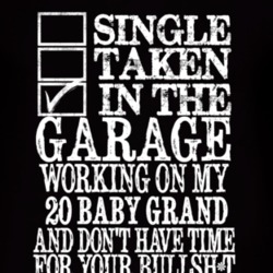 Single Taken In The Garage With 1920 Chevy Baby Grand T Shirt