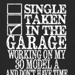 Single Taken In The Garage With 1930 Model A T Shirt
