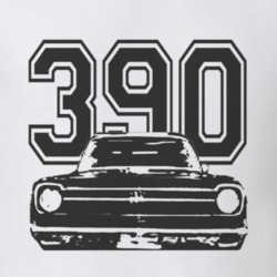 1969 AMC Rambler Grill  Black Graphic Engine Size T Shirt