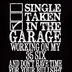 Single Taken In The Garage With 1935 Dodge Six T Shirt