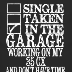 Single Taken In The Garage With 1935 CX T Shirt