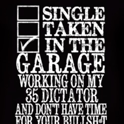 Single Taken In The Garage With 1935 Studebaker Dictator T Shirt