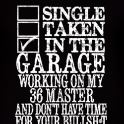 Single Taken In The Garage With 1936 Chevy Master T Shirt