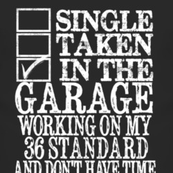 Single Taken In The Garage With 1936 Chevy Standard T Shirt