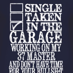 Single Taken In The Garage With 1937 Chevy Master T Shirt