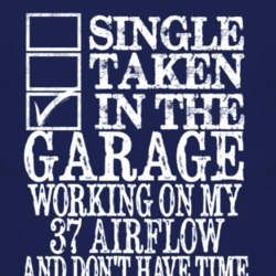 Single Taken In The Garage With 1937 Chrysler Airflow T Shirt