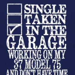 Single Taken In The Garage With 1937 Model 75 T Shirt