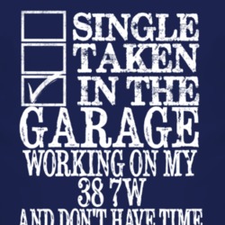 Single Taken In The Garage With 1938 7W T Shirt