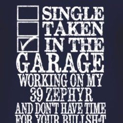 Single Taken In The Garage With 1939 Lincoln Zephyr T Shirt
