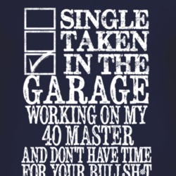 Single Taken In The Garage With 1940 Chevy Master T Shirt
