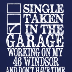 Single Taken In The Garage With 1946 Chrysler Windsor T Shirt