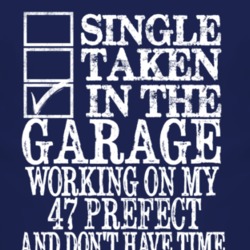 Single Taken In The Garage With 1947 Prefect T Shirt