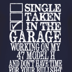 Single Taken In The Garage With 1947 Lincoln Model H T Shirt