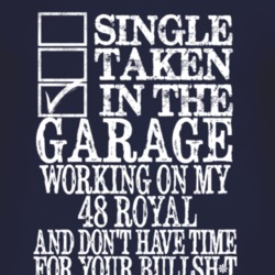 Single Taken In The Garage With 1948 Chrysler Royal T Shirt