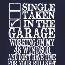 Single Taken In The Garage With 1948 Chrysler Windsor T Shirt