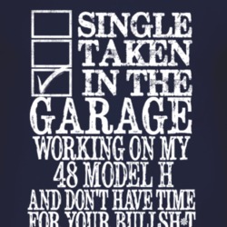 Single Taken In The Garage With 1948 Lincoln Model H T Shirt