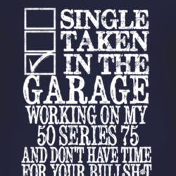 Single Taken In The Garage With 1950 Cadillac Series 75 T Shirt
