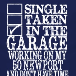 Single Taken In The Garage With 1950 Chrysler Newport T Shirt