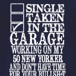 Single Taken In The Garage With 1950 Chrysler New Yorker T Shirt