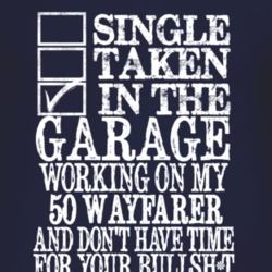 Single Taken In The Garage With 1950 Dodge Wayfarer T Shirt