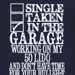 Single Taken In The Garage With 1950 Lincoln Lido T Shirt