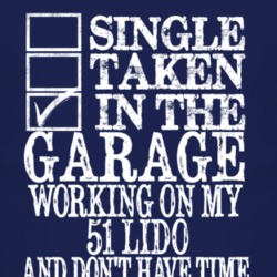 Single Taken In The Garage With 1951 Lincoln Lido T Shirt
