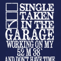Single Taken In The Garage With 1952 M 38` T Shirt
