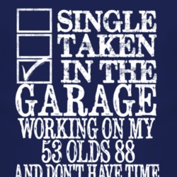 Single Taken In The Garage With 1953 Oldsmobile Olds 88 T Shirt