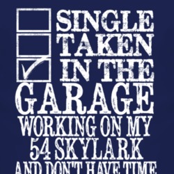 Single Taken In The Garage With 1954 BUICK SKYLARK T Shirt