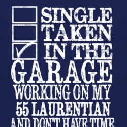 Single Taken In The Garage With 1955 Pontiac Laurentian T Shirt
