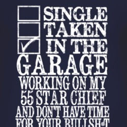 Single Taken In The Garage With 1955 Pontiac Star Chief T Shirt