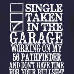 Single Taken In The Garage With 1956 Pontiac Pathfinder T Shirt