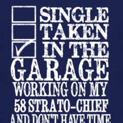 Single Taken In The Garage With 1958 Pontiac Strato-Chief T Shirt