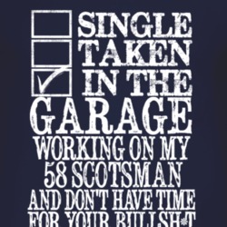 Single Taken In The Garage With 1958 Studebaker Scotsman T Shirt